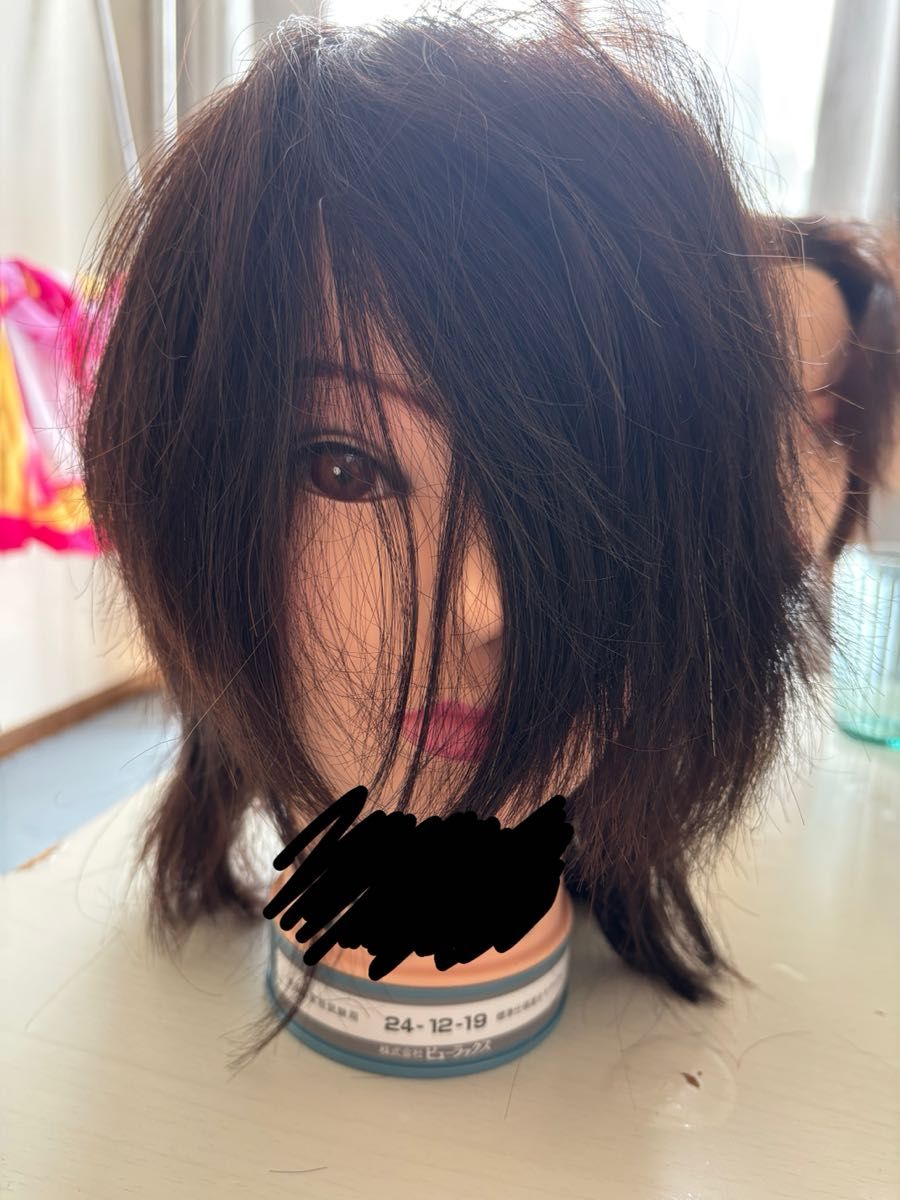 オールウェーブ ワインディングウィッグ美容師実習用カットウィッグ NO