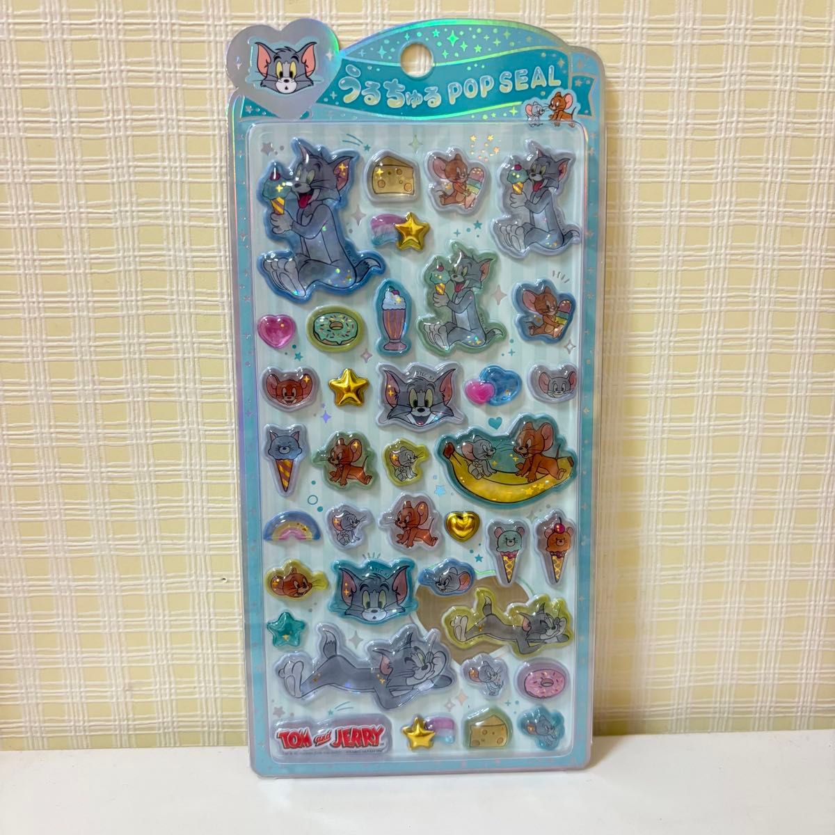 トムとジェリー うるちゅる POP SEAL ボンボンドロップシール プチ