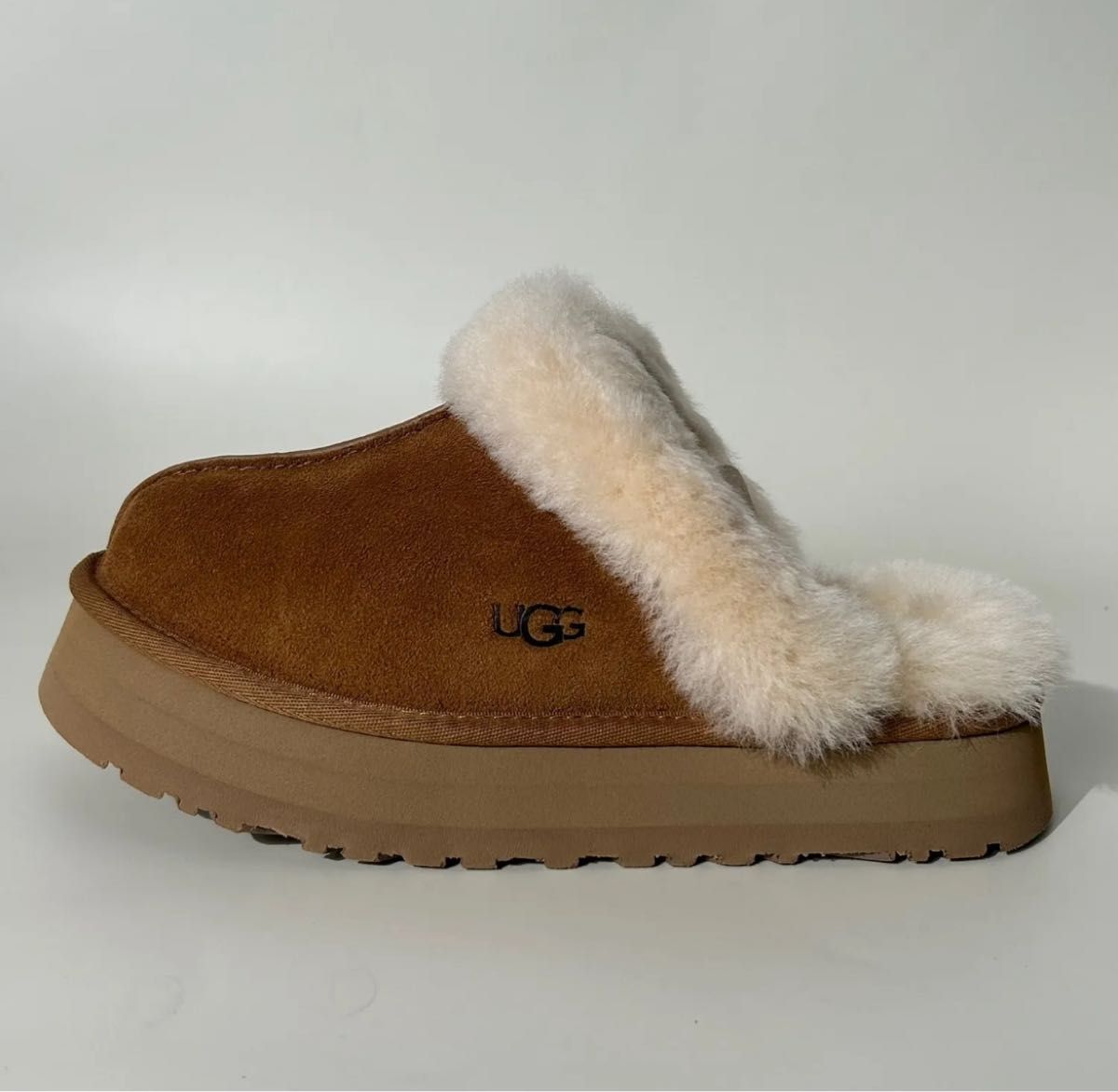セール ラスト品 UGG アグ ディスケット チェスナット 23cm 韓国限定