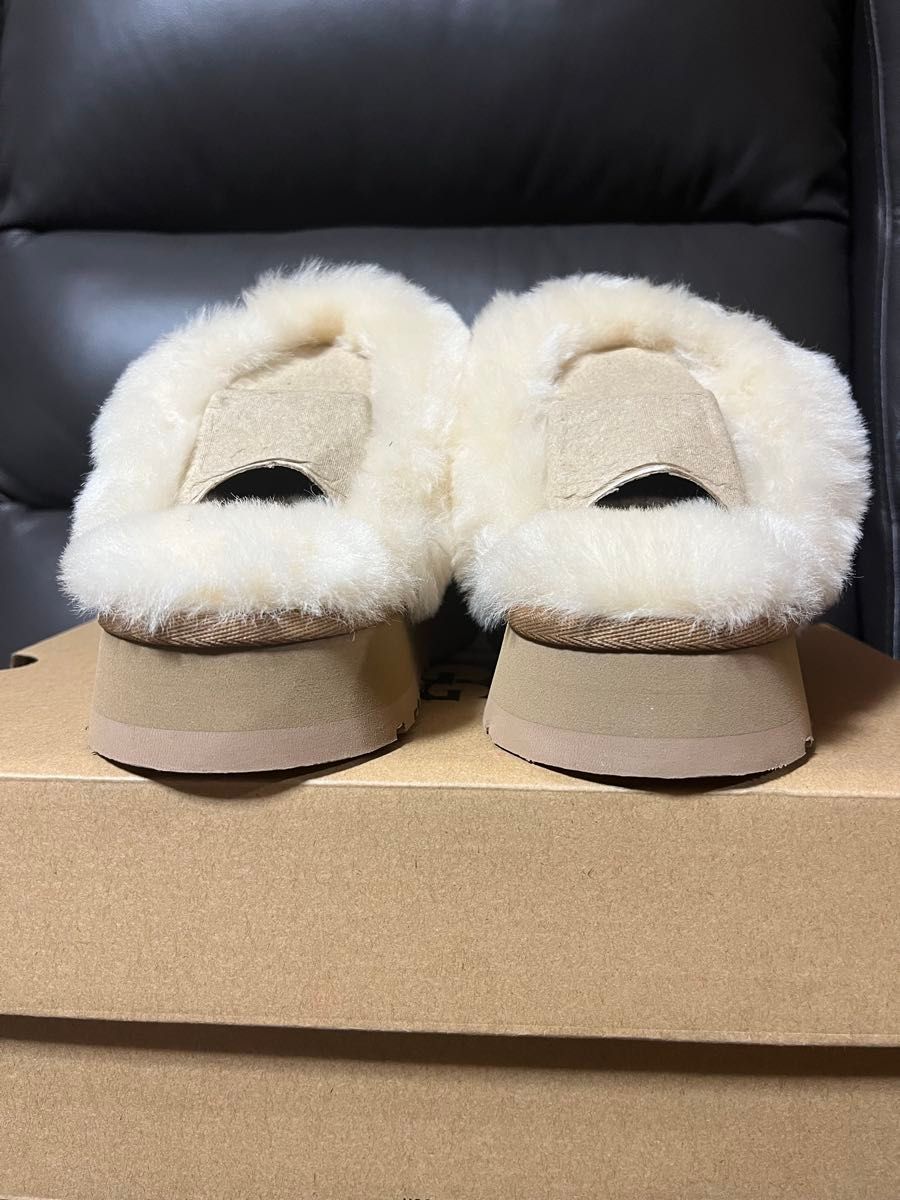 セール ラスト品 UGG アグ ディスケット チェスナット 23cm 韓国限定