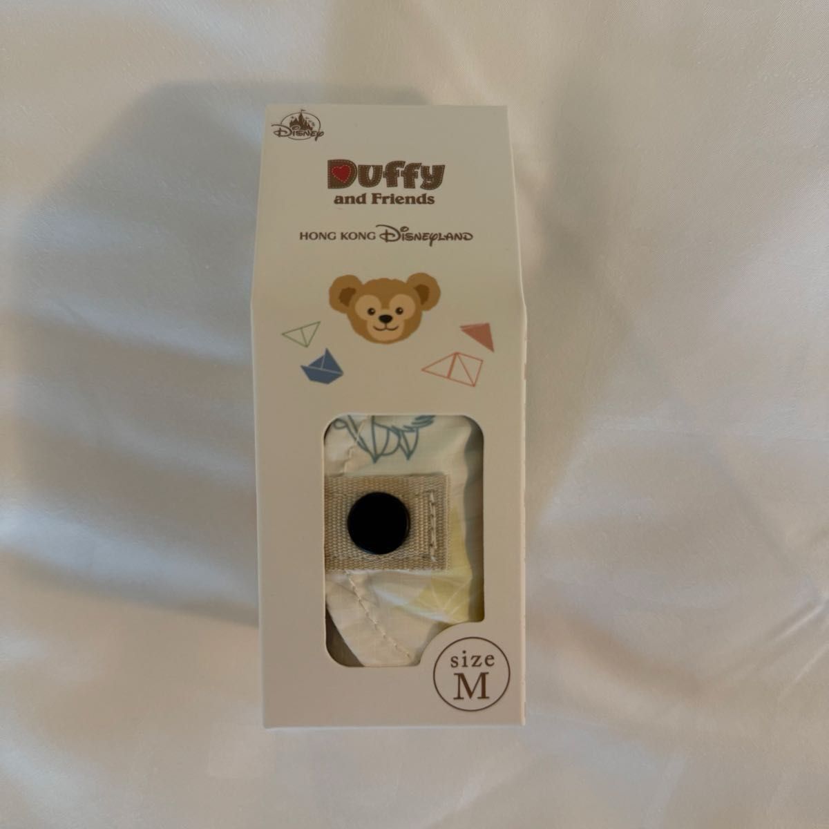香港ディズニーランド ダッフィー エコバッグ シュパット Mサイズ