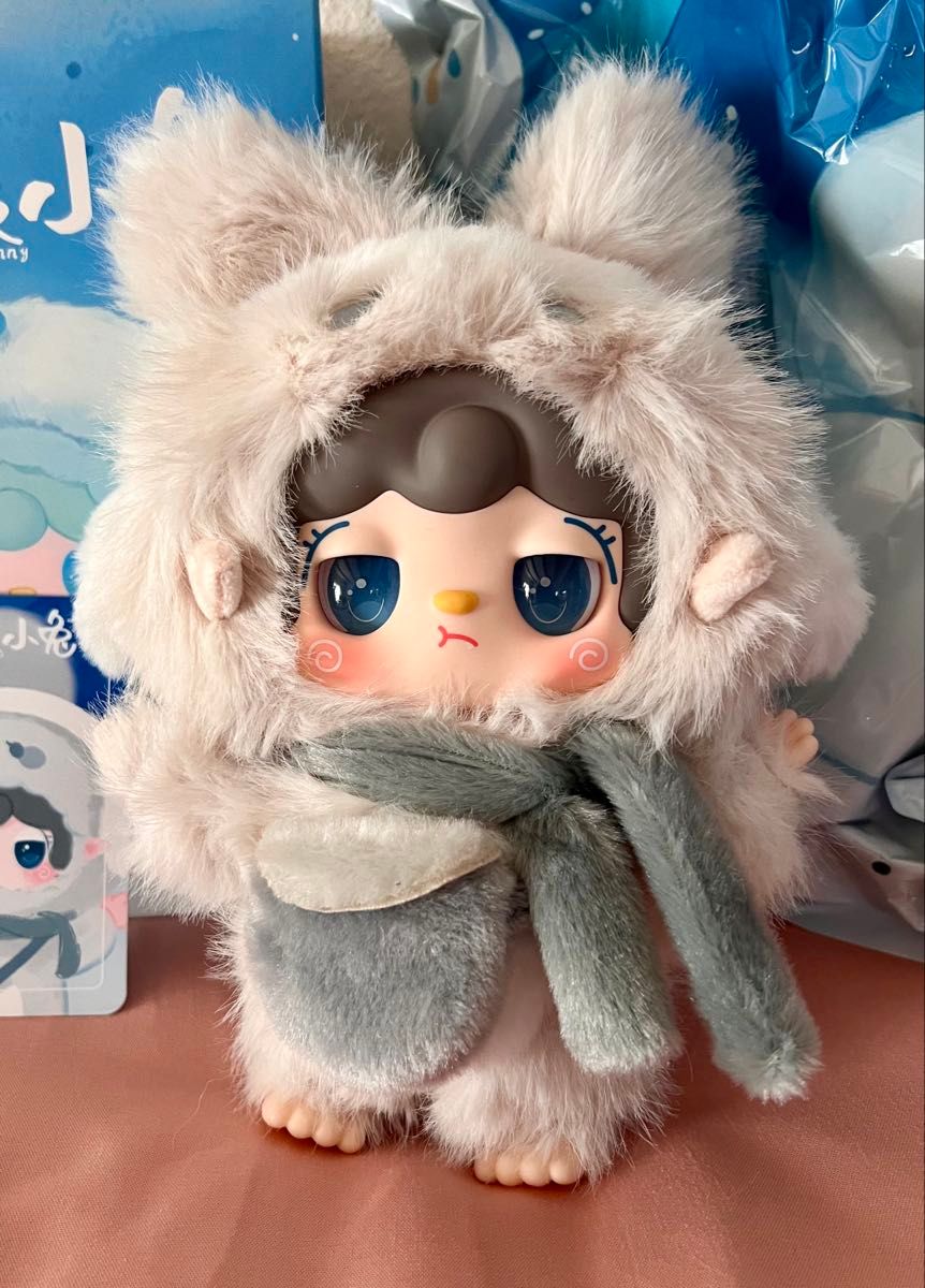 yookiヨーキぬいぐるみV3温暖小うさぎWinternigtbunny17cm｜Yahoo