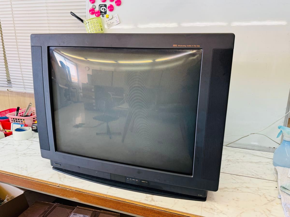 SHARP シャープ ブラウン管 テレビ 29型 電化製品 家庭用 レトロ