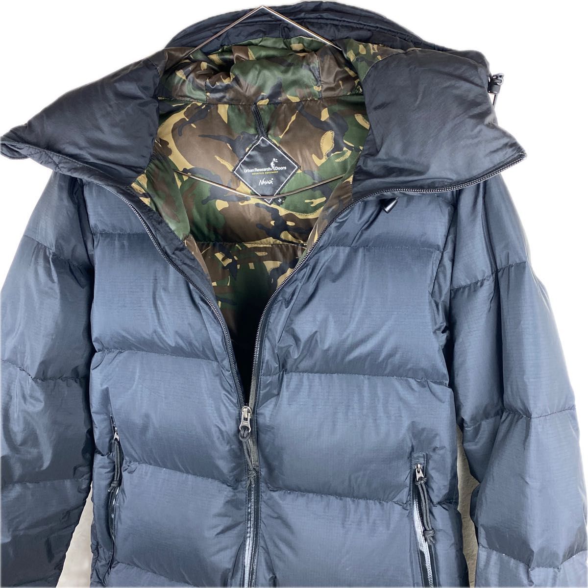 アーバンリサーチ DOORS×ナンガ 別注 オーロラダウンジャケット M 迷彩