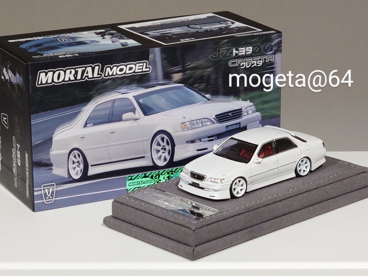 999台限定】MORTAL 1/64 TOYOTA CRESTA JZX100 クレスタ ルラーンG
