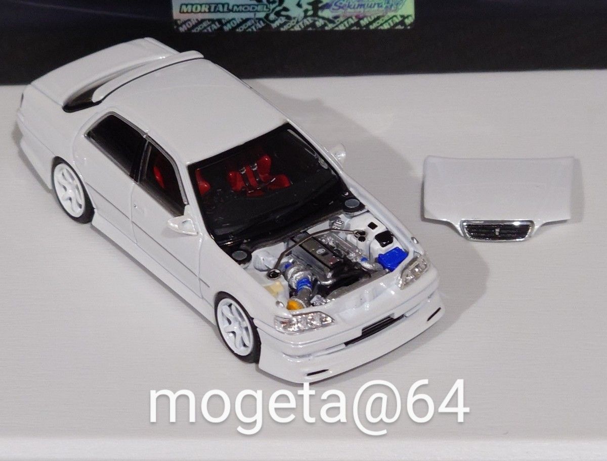 999台限定】MORTAL 1/64 TOYOTA CRESTA JZX100 クレスタ ルラーンG