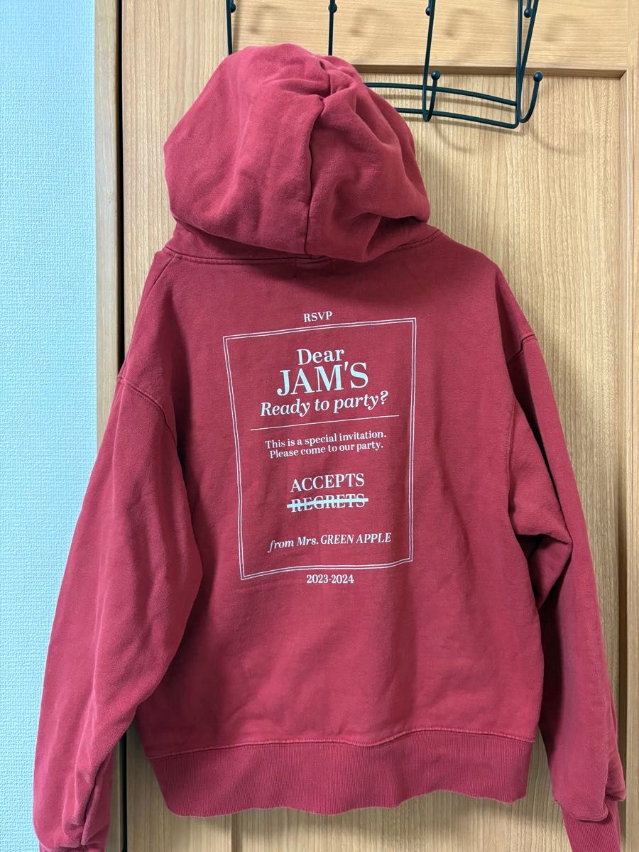 ミセスグリーンアップル フーディー パーカー ポップアップ POPUP Mrs