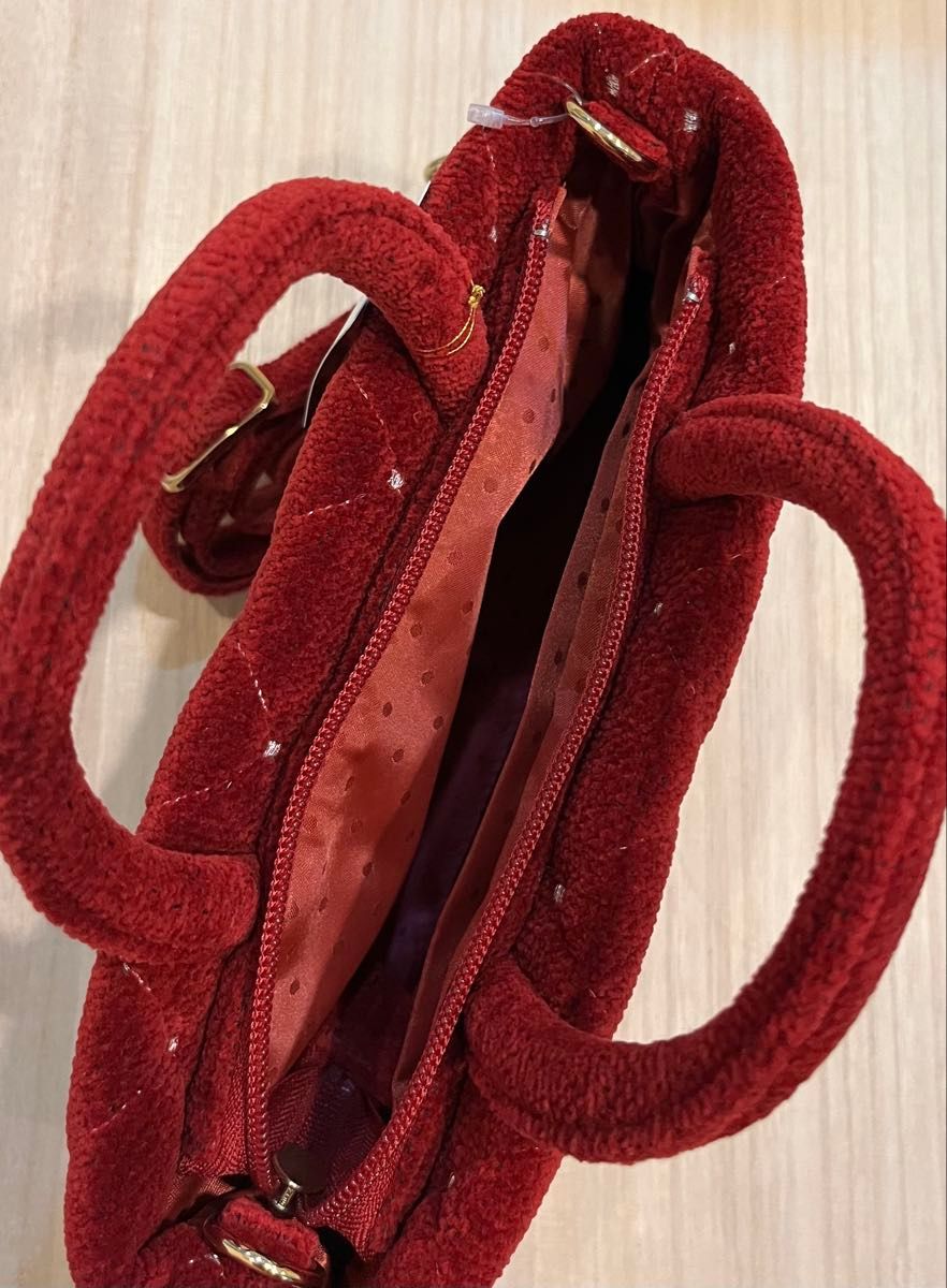 フェイラー ユニ ミニショルダーバッグ ダークレッド｜Yahoo!フリマ