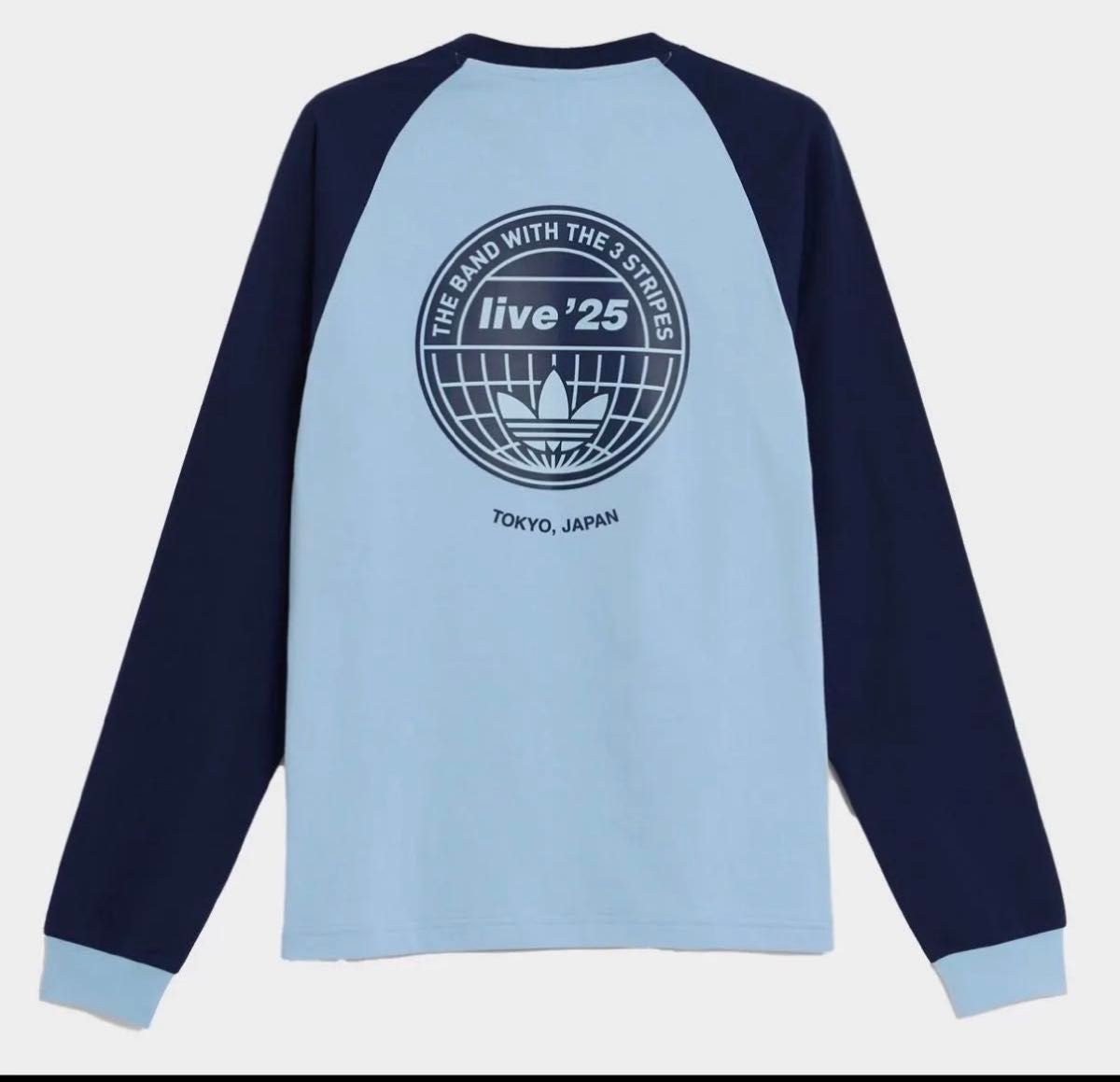 新品即納】oasis adidas Tokyo JAPAN 地名入り 長袖Tシャツ XL 日本