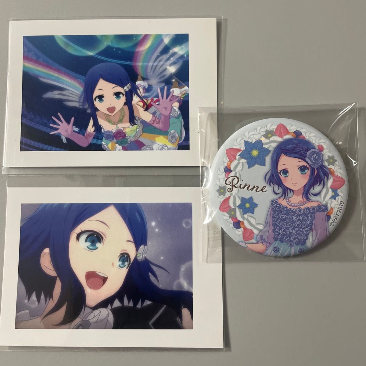 プリティーリズム レインボーライブ 荊 りんね 缶バッジ カードセット