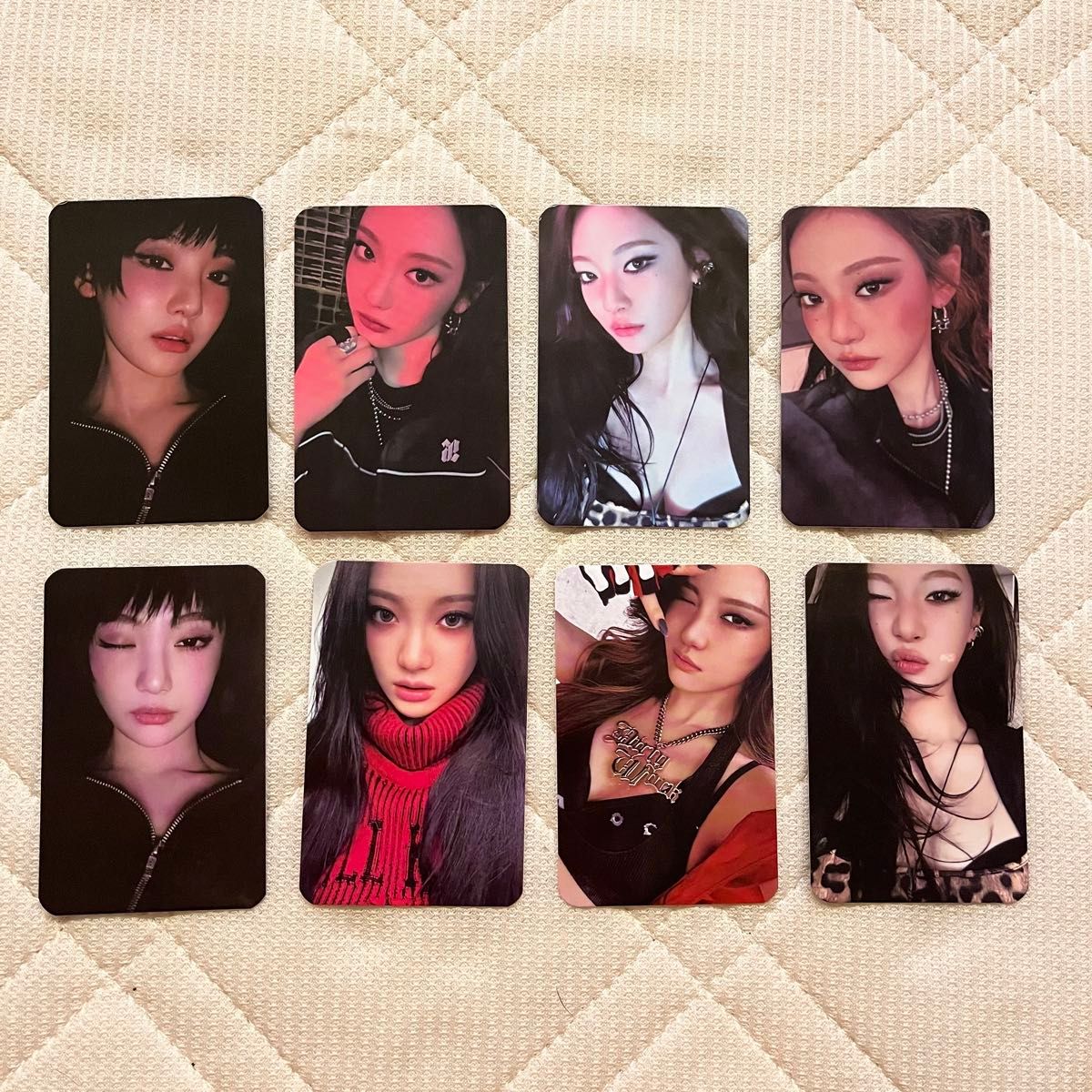 aespa ニンニン Dirty Work ポップアップ 良い キャップ トレカ aespa