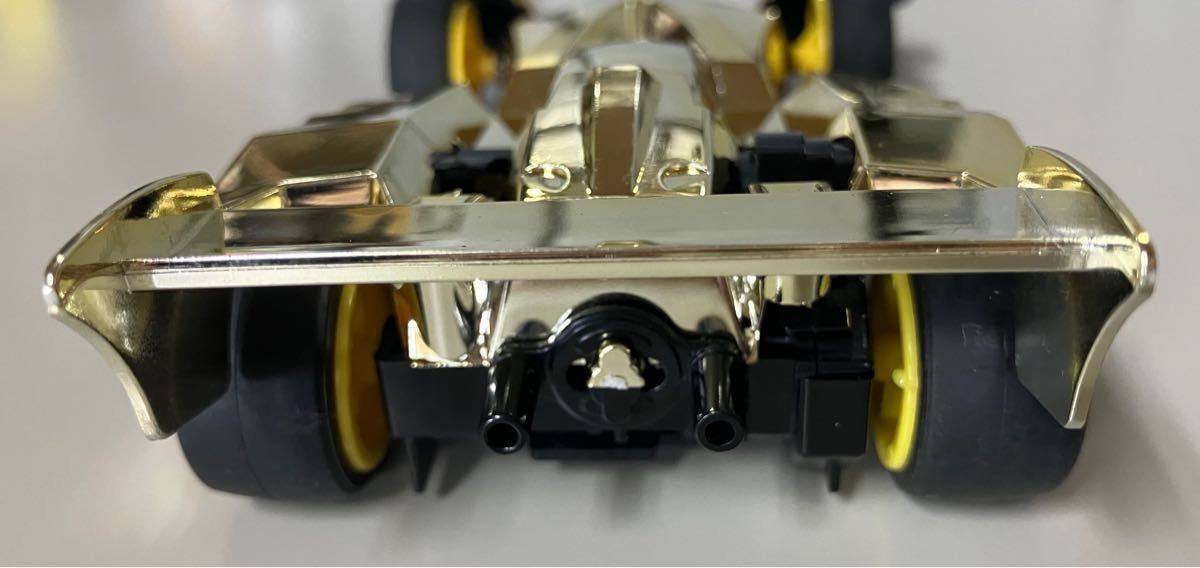ミニ四駆 サイクロンマグナム ゴールドメッキボディ スーパーTZ