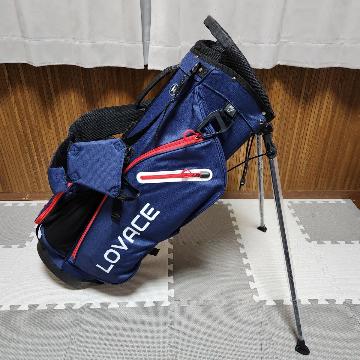新品未使用】14分割 LOVACE ネイビー キャディバッグ｜Yahoo!フリマ