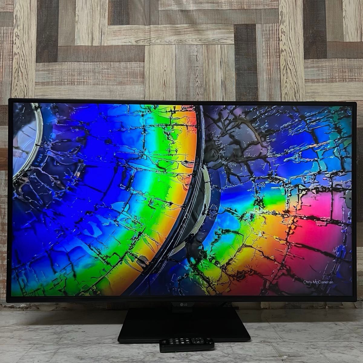 LG43V型4Kモニター4画面表示スピーカーブルーライト低減｜Yahoo!フリマ