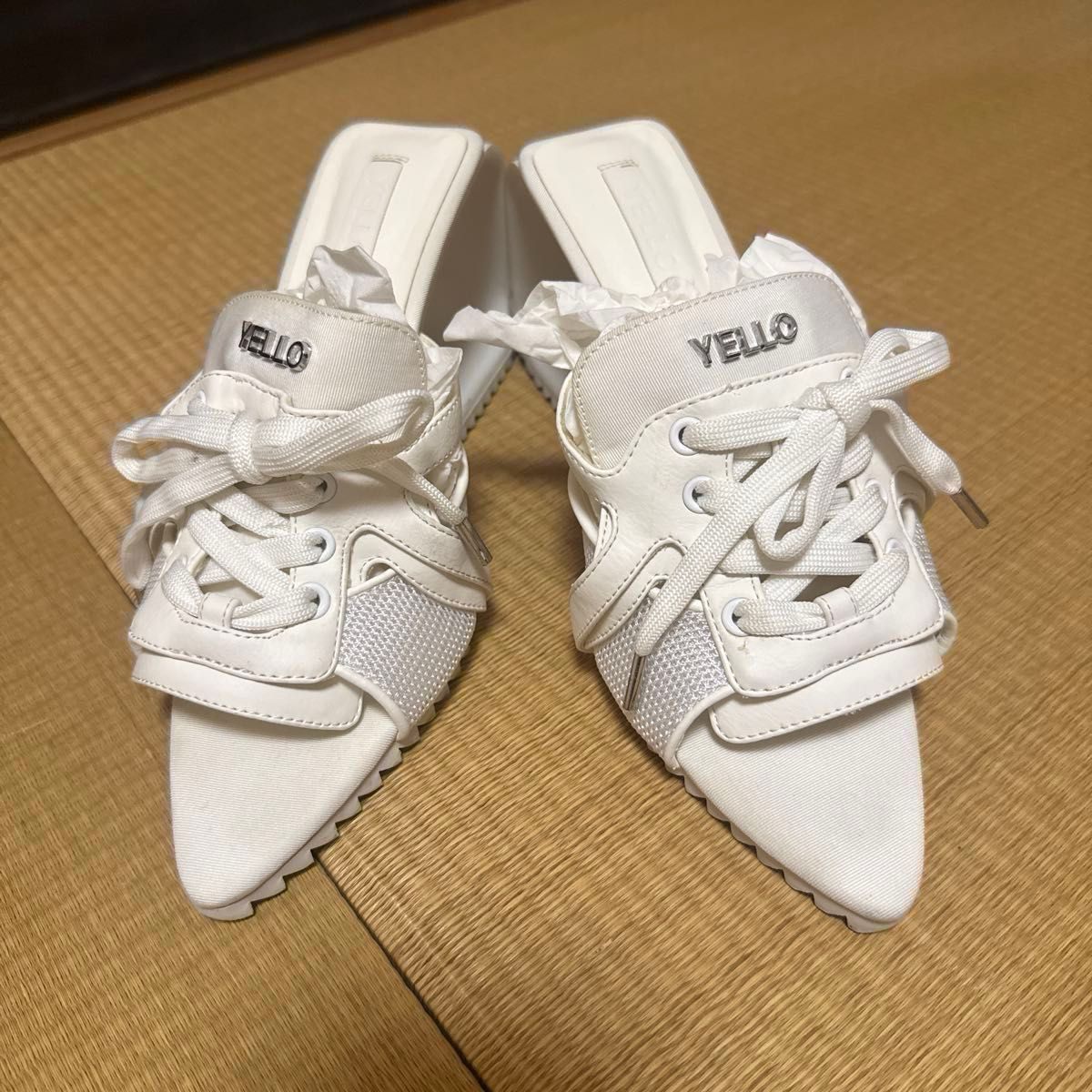 yello スニーカーミュール パンプス Mサイズ YELLO｜Yahoo!フリマ（旧