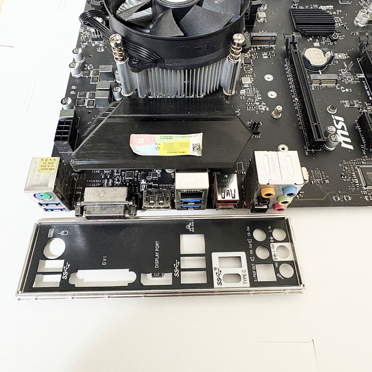 MSI Z390-S01 intel 第8世代 Win11対応 Winライセンス/CPUクーラー付