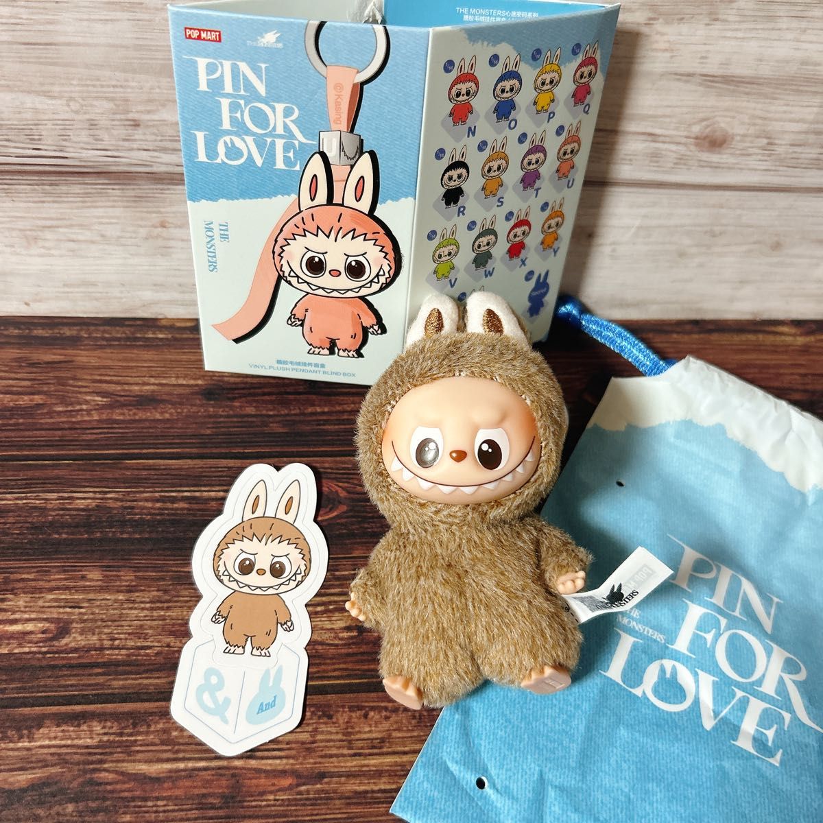 ラブブpinforlove & イニシャルラブブ アルファベットラブブ