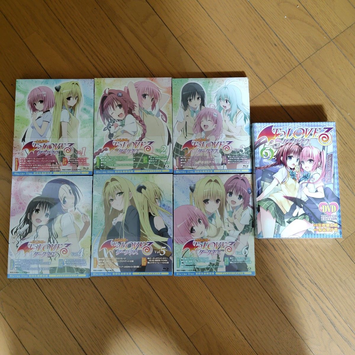 Blu-ray To LOVEる-とらぶる- ダークネス 第1巻 から第6巻初回生産限定