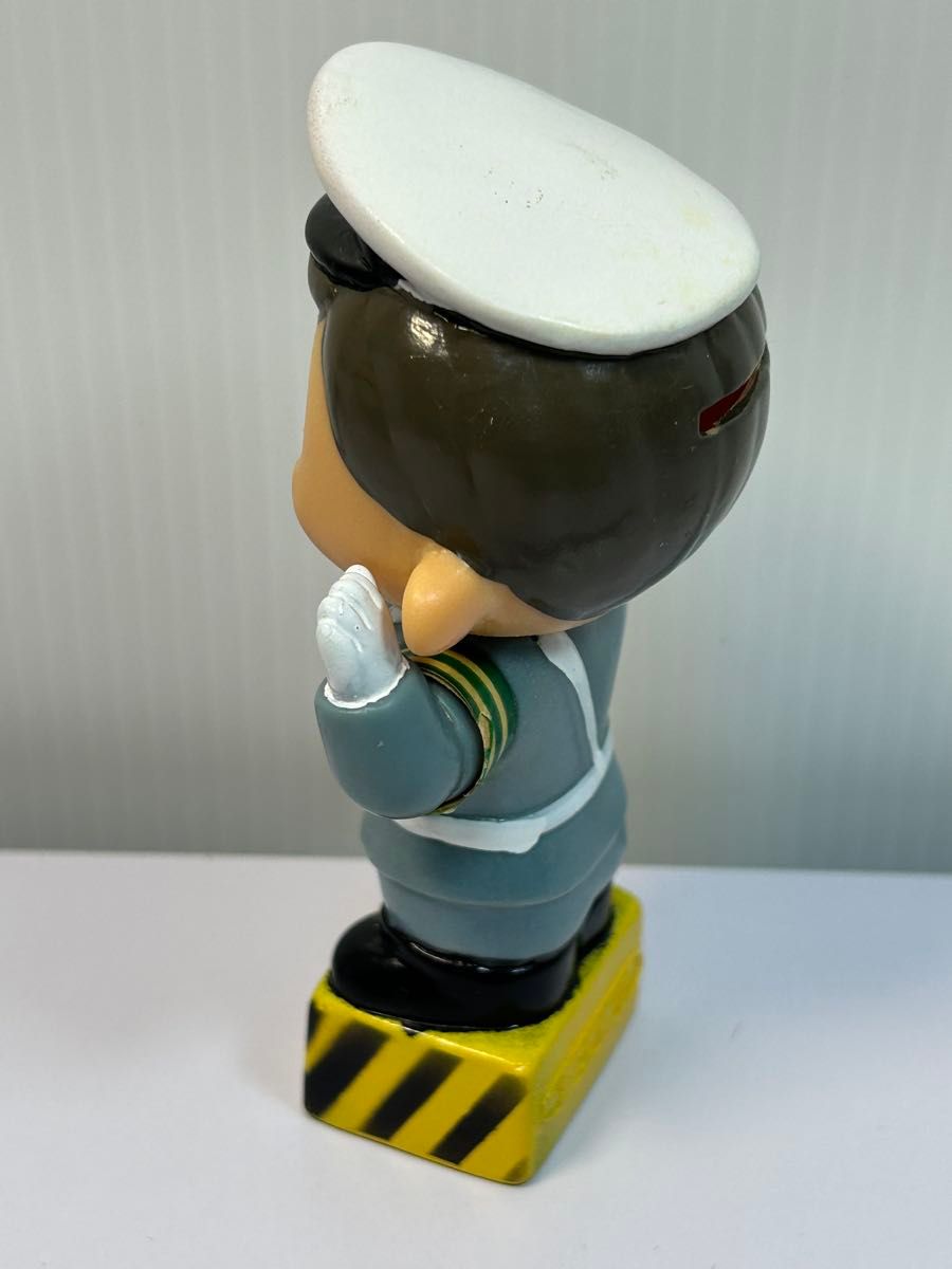 昭和レトロ 富士銀行 ボクちゃん ソフビ貯金箱 企業ノベルティ レア