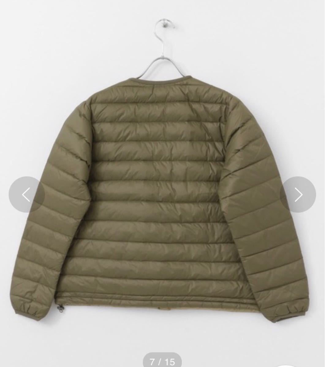 DANTON ダントン インナーダウン ジャケット ダウンコート オリーブ 38