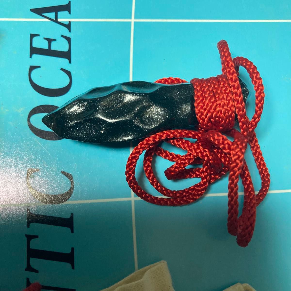 現在価格より10%引き】1997年製 もののけ姫 黒曜石ペンダント 玉の小刀