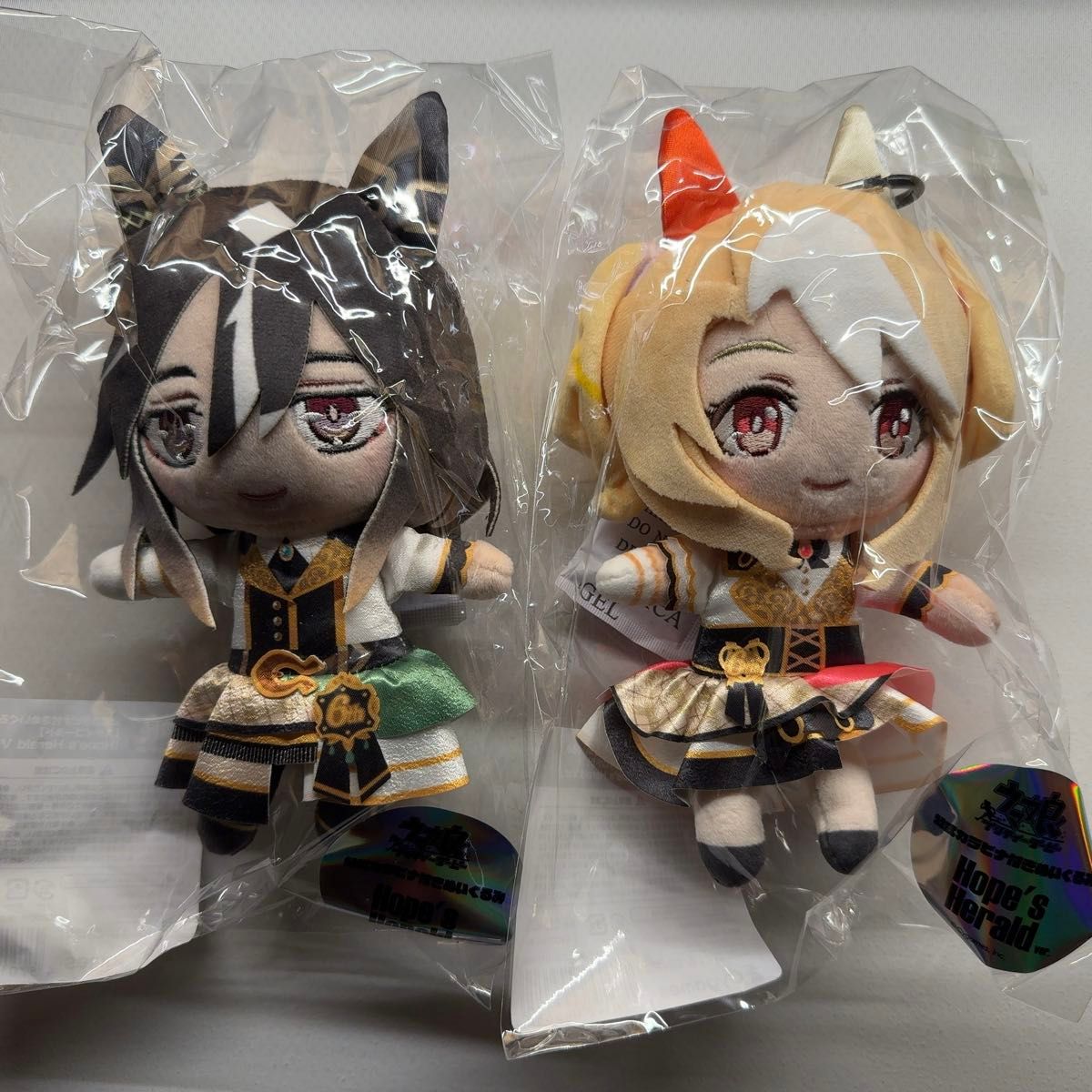 ウマ娘 ステイゴールド フサイチパンドラ 公式カラビナ付きぬいぐるみ