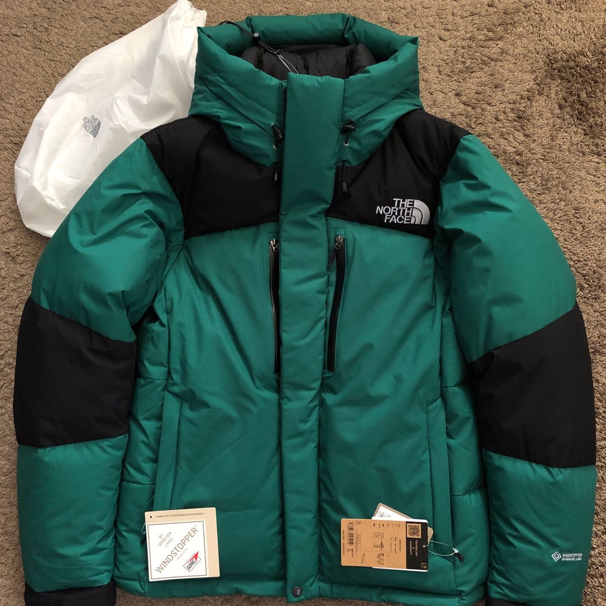 新品・未使用 バルトロライトジャケット TNFグリーン XXL ノース