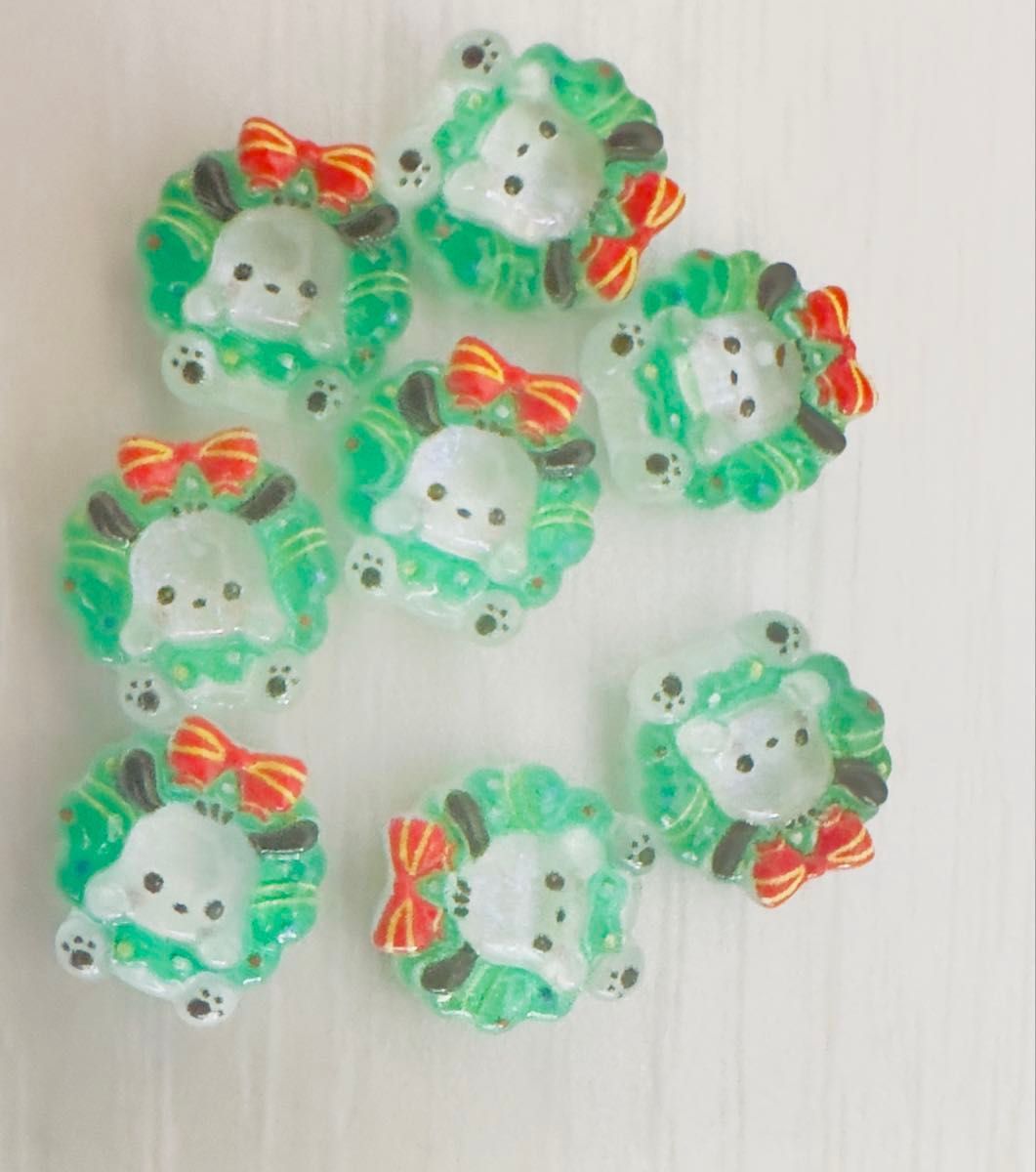 サンリオ ネイルパーツ クリスマス 50個セット キティ シナモン