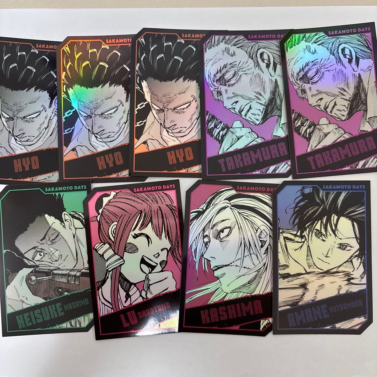 サカモトデイズ キャラクターズホロカードコレクション 南雲 サカモト
