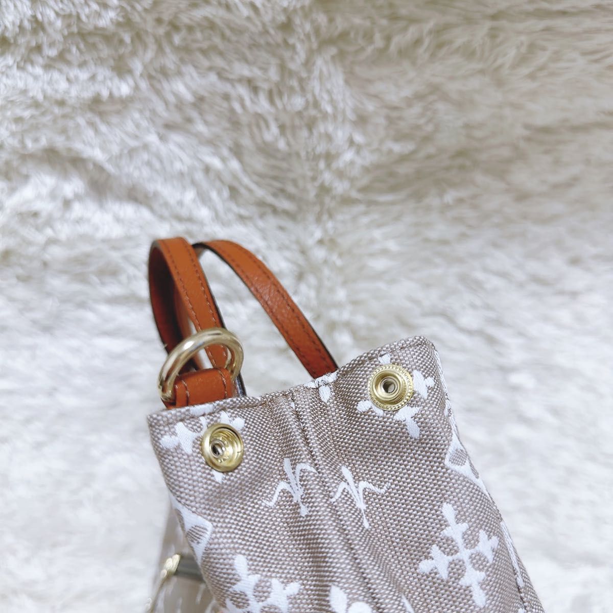 新品 russet ラシット 2way ショッパートートバッグ コットン