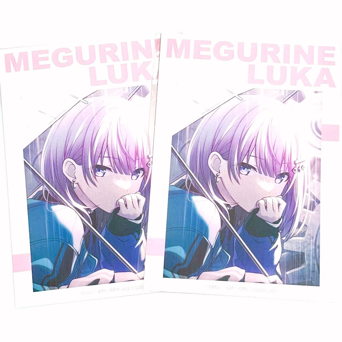 巡音ルカ】プロセカ 特典 イラストカード ／ 2点セット まとめ売り