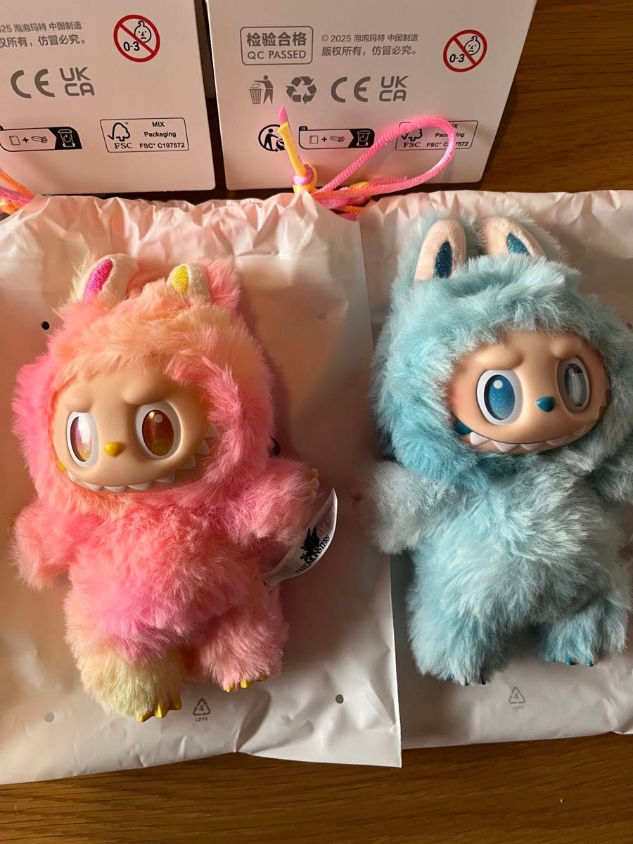 確実正規品 LABUBU 4体セット ラブブ ポップマート Big into Energy