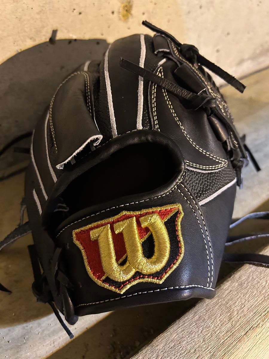 Wilson 軟式 投手 小指2本入れ Wilson 軟式 投手 小指2本入れ 野球