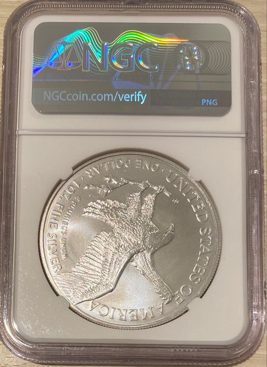 2022 アメリカ イーグル銀貨NGC MS70 First Release｜Yahoo!フリマ（旧