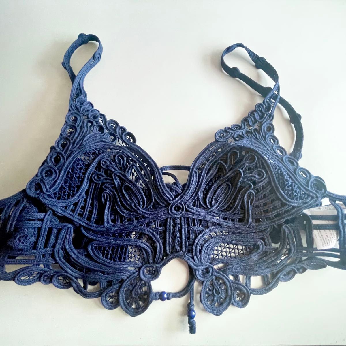 mame kurogouchi Cording Embroidery Vest コード刺繍 レース ビスチェ