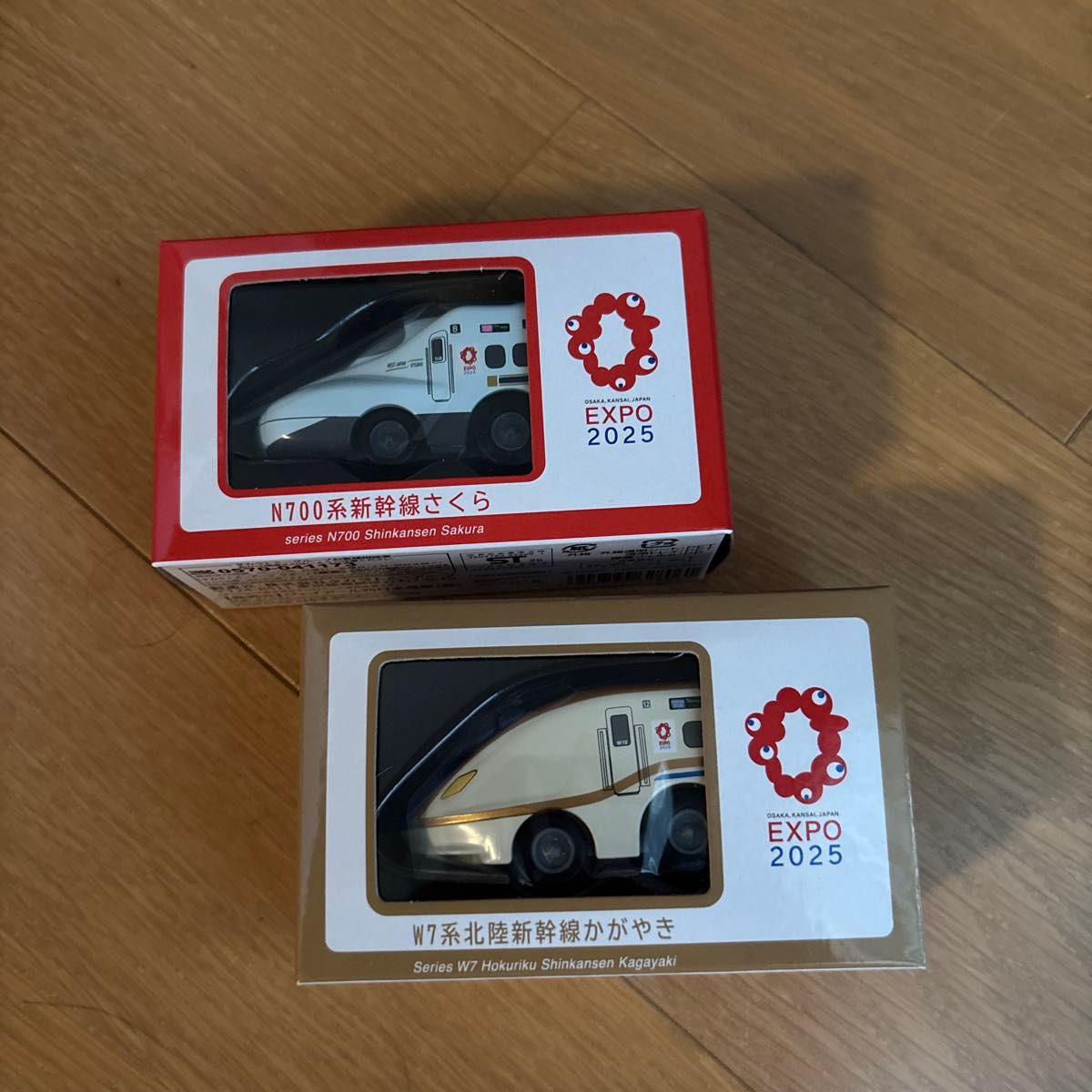 ☆ミャクミャク 万博 JR 新幹線 のぞみ かがやき さくら チョロQ