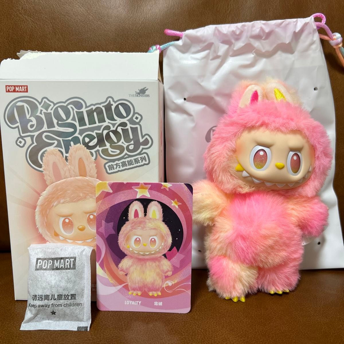 正規品】POP MART LABUBU ラブブ Big into Energy LOYALTY 忠誠｜Yahoo