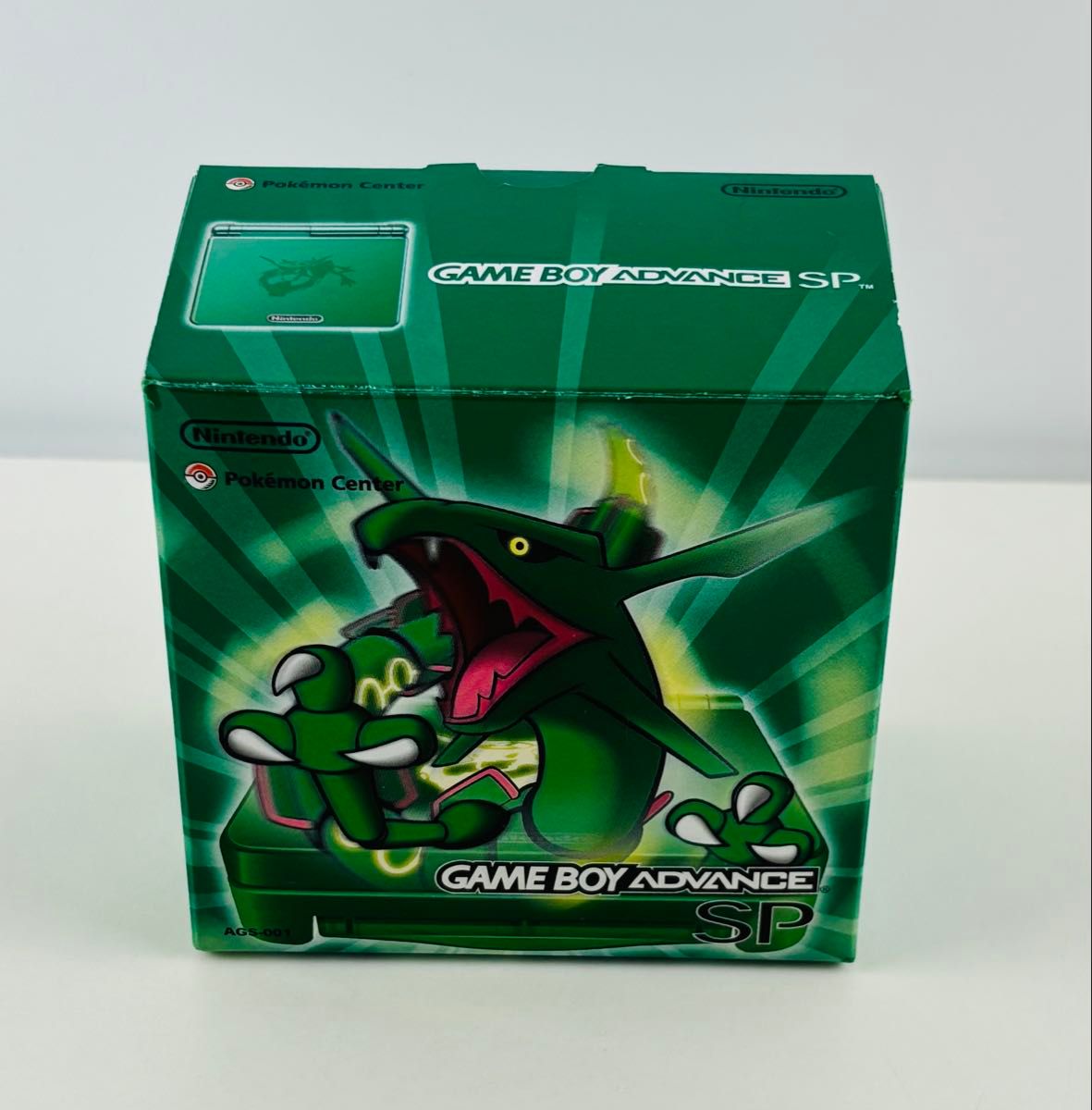 美品 ゲームボーイアドバンス sp レックウザ 本体 ポケモンセンター