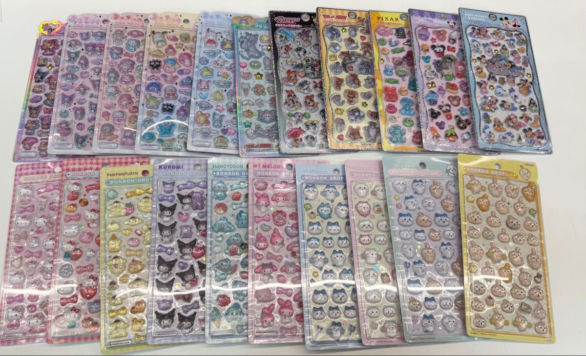 ボンボンドロップシール プチドロップステッカー うるちゅるPOPSEAL 21