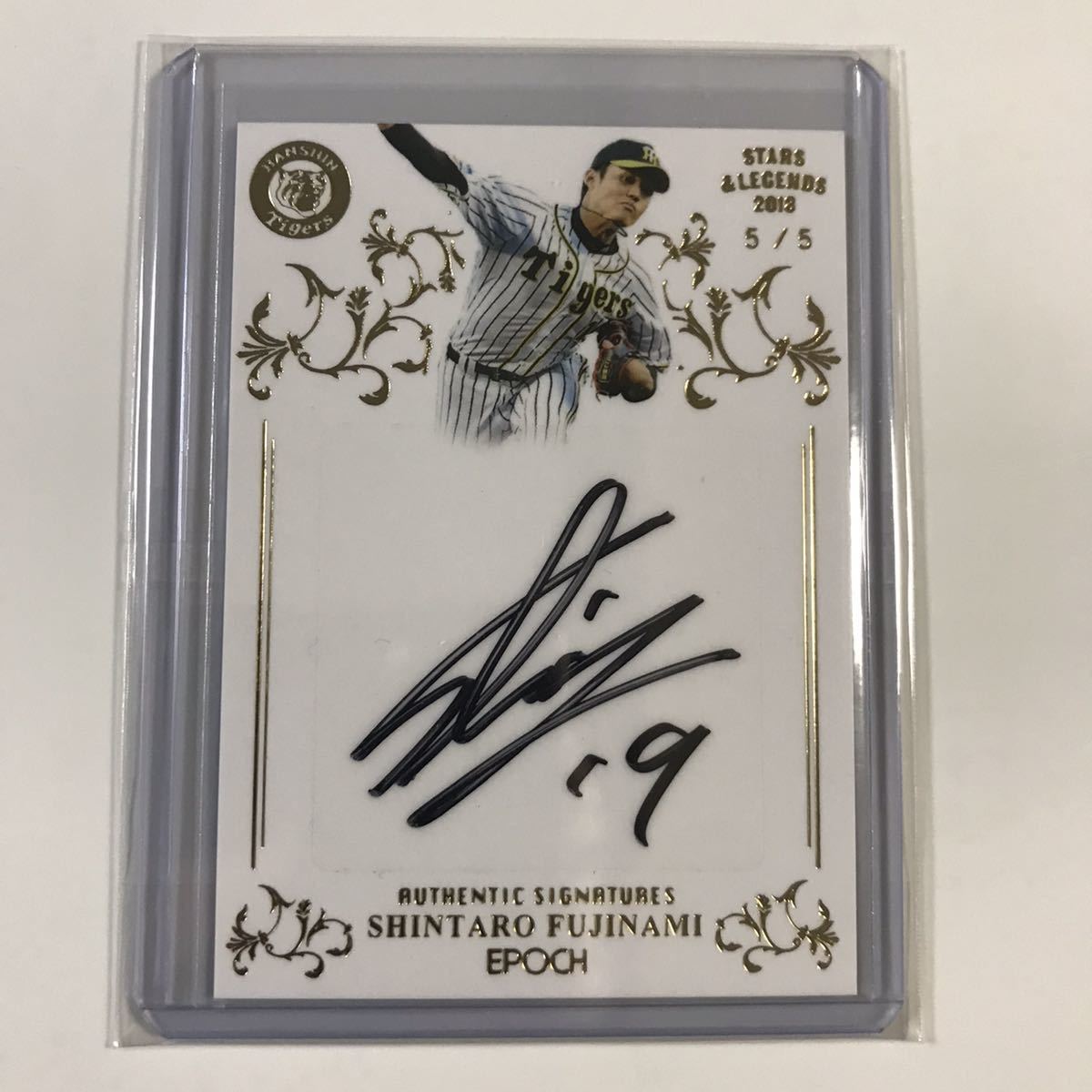 Yahoo!オークション - 5/5 [藤浪晋太郎] 5枚限定 直筆サインカード B