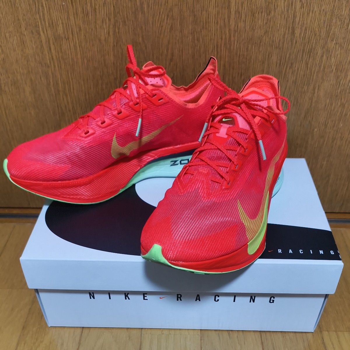 27 5cm ナイキ ヴェイパーフライ 4 メンズ ロード レーシングシューズ