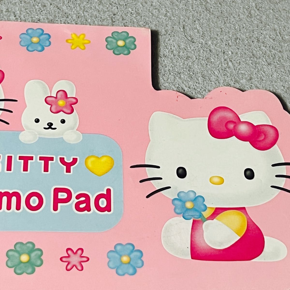 当時物 サンリオ ハローキティ レトロ レターメモパッド メモ帳 2個