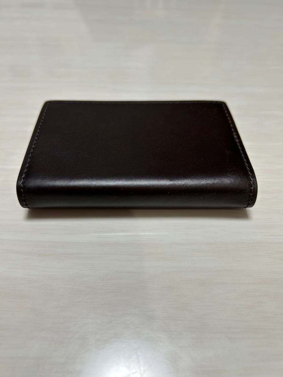GANZO ガンゾ 名刺入れ カードケース ダークブラウン｜Yahoo!フリマ