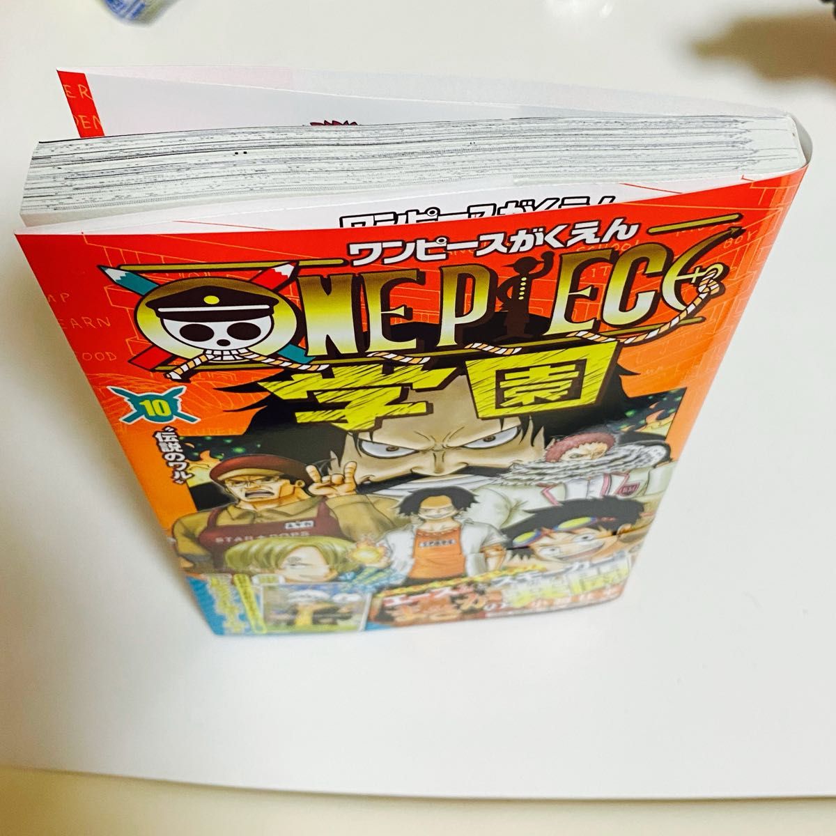 未使用 プロモーカード付き」ワンピースがくえん ONE PIECE 学園 10巻
