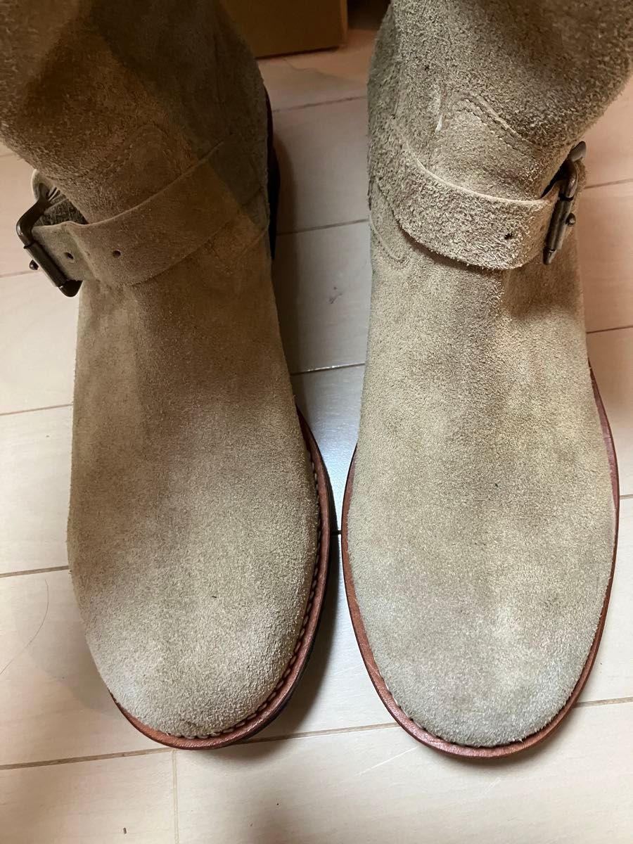 ルードギャラリー スエード エンジニアブーツ L 未使用品 検 REDWING