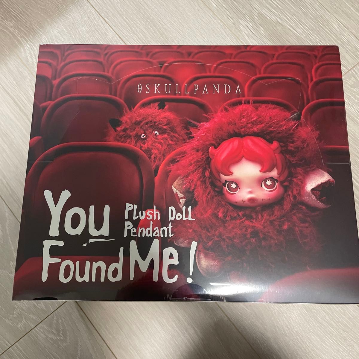 POPMART スカルパンダ SKULLPANDA You Found Me ぬいぐるみペンダント