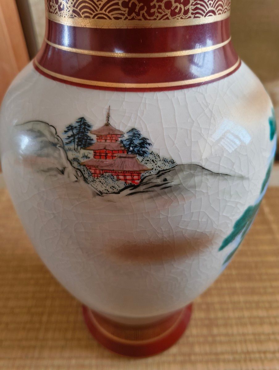 九谷焼 花瓶 壺 七福神 飾り壺 金彩｜Yahoo!フリマ（旧PayPayフリマ）