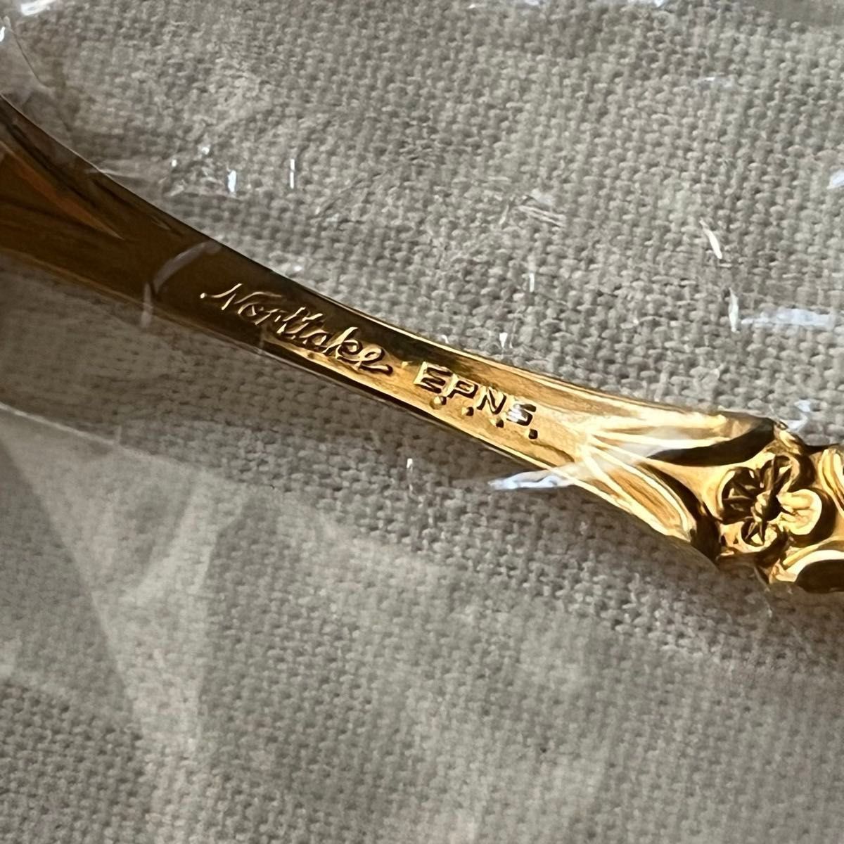 ノリタケ クリスティーヌ ゴールド ティースプーン ヒメフォーク