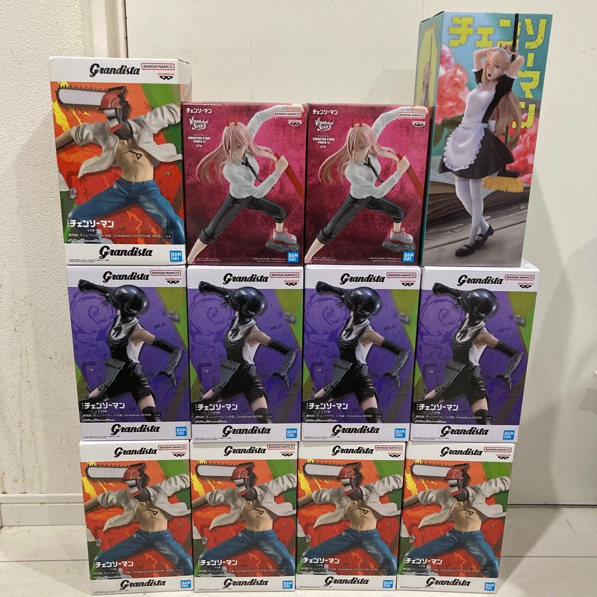 チェンソーマン Grandista デンジ パワー クァンシ フィギュア まとめ