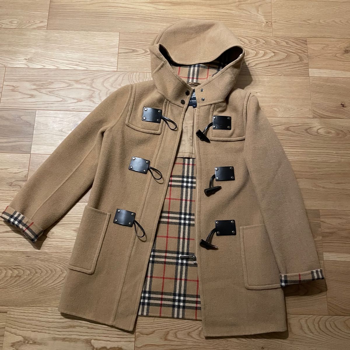 BURBERRY バーバリーロンドン ノバチェック ダブルフェイス ダッフル